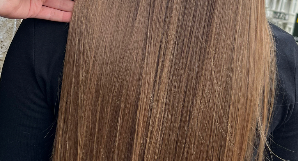 Подровнять кончики (ровный срез, без мытья головы)