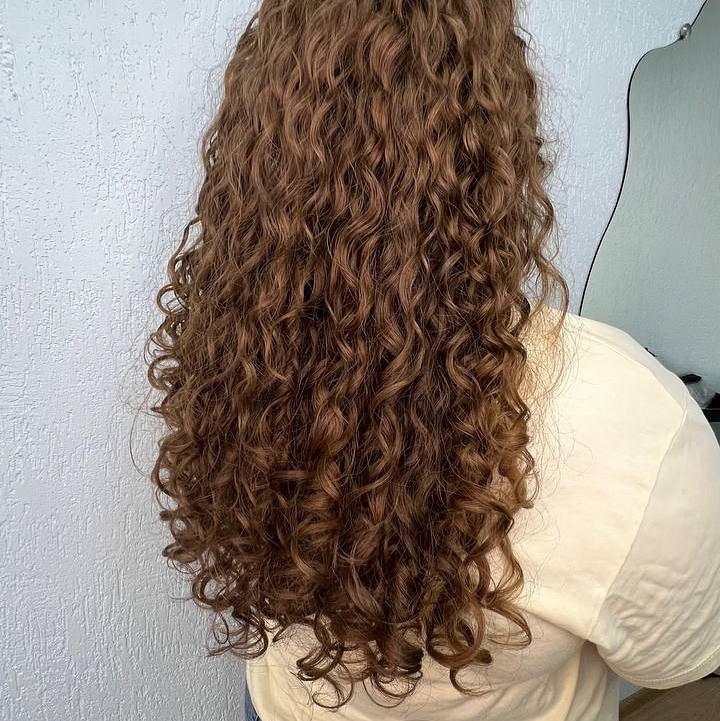 Перманентная завивка ( Биозавивка )  длинные волосы ( Epica)