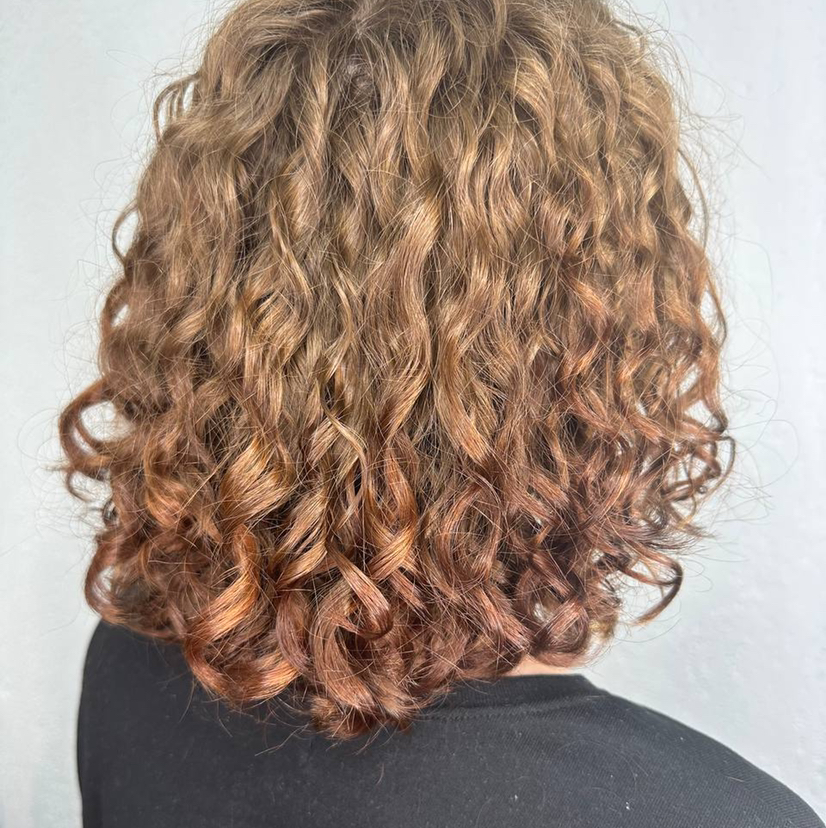 Перманентная завивка ( Биозавивка ) короткие волосы ( Инсайт)