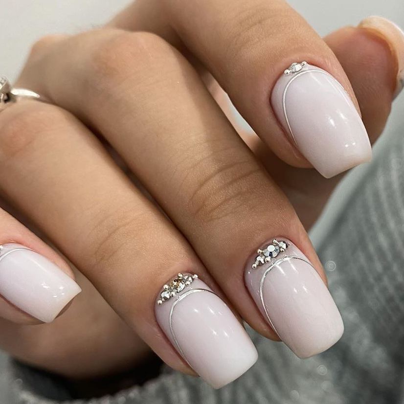 Стразы сложный дизайн