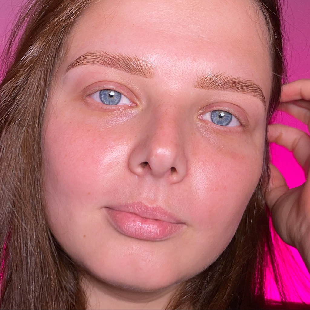 Оформление бровей краской 🔝 мастер