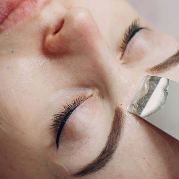 комбинированная чистка лица+успокаивающая маска