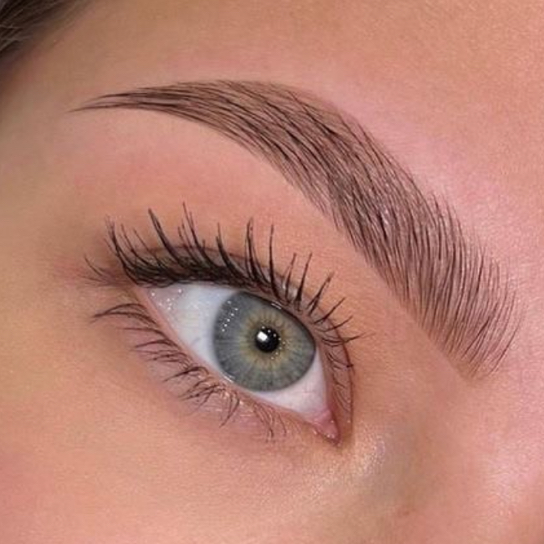 Окрашивание бровей