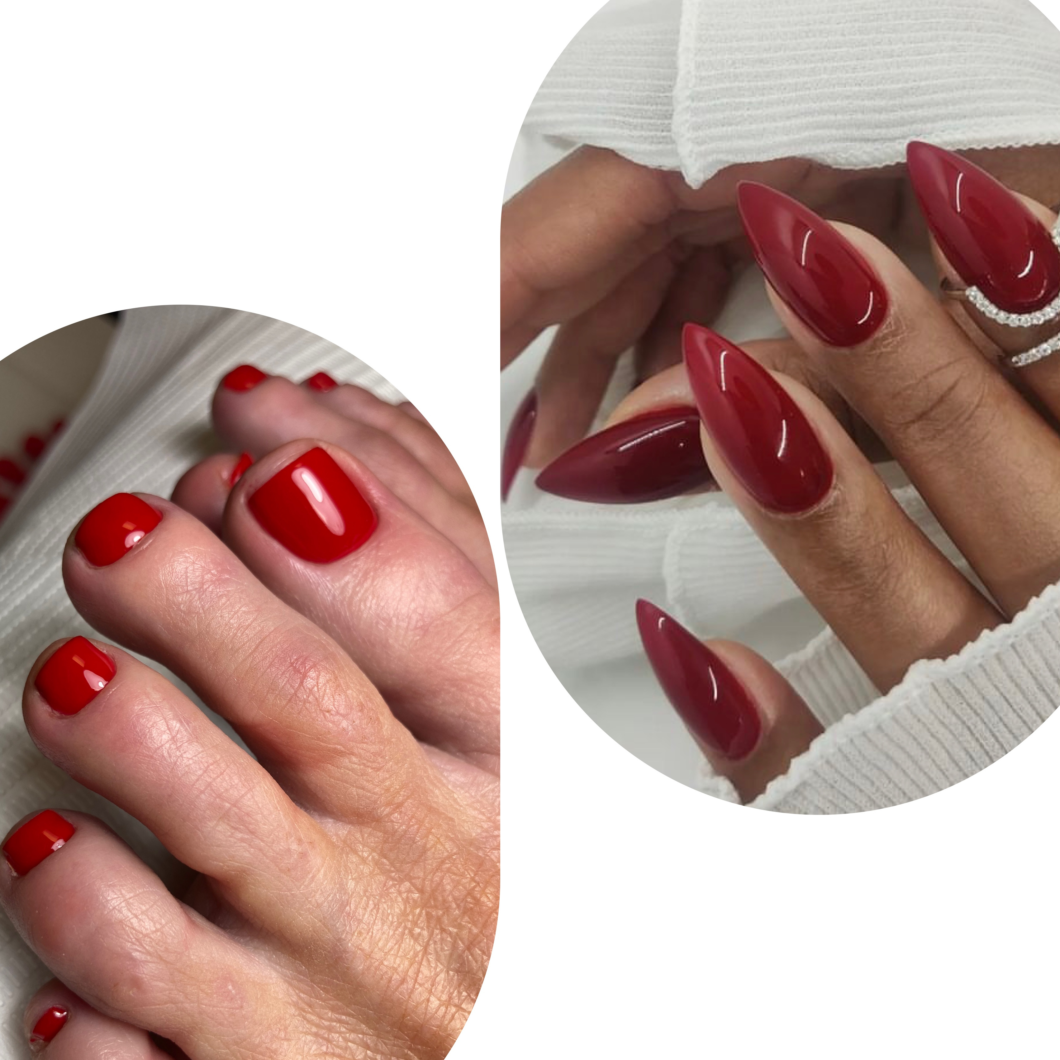 Gel Manicure+Pedicure(If you want simultaneous mani pedi please call us at 8184791506)