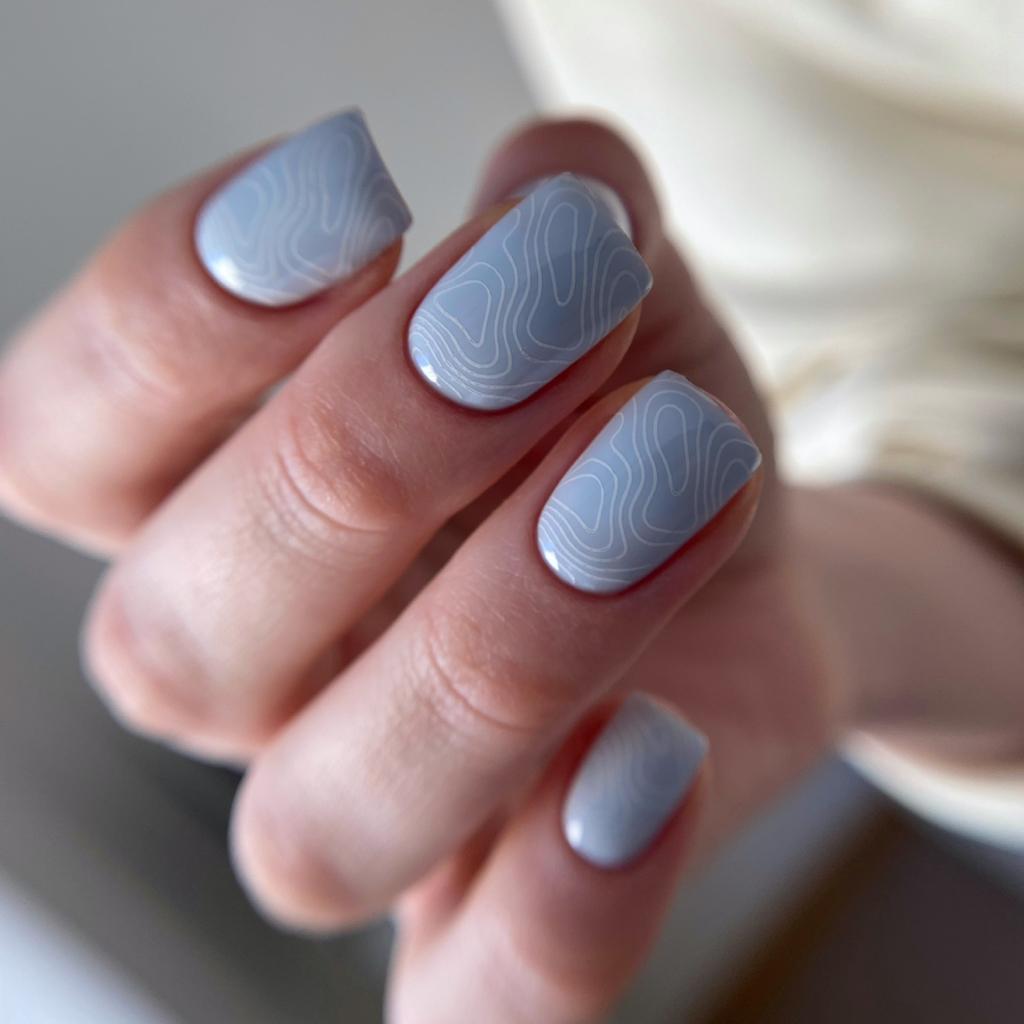 Стемпинг (10 ногтей)