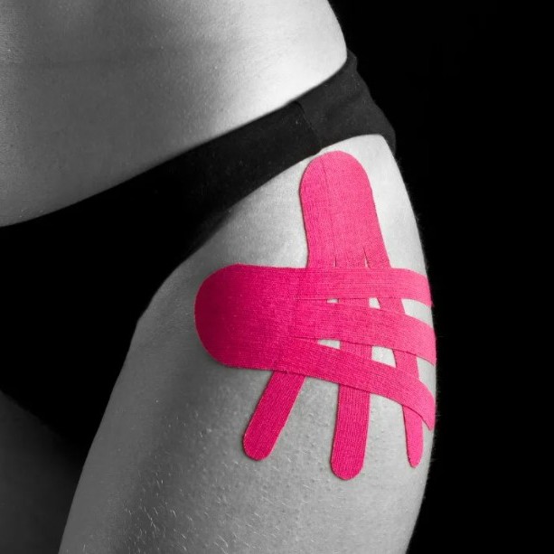 Тейпирование ягодицы